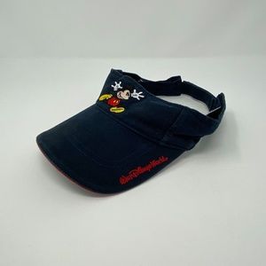 Walt Disney World Blue Mickey Mouse Youth Visor